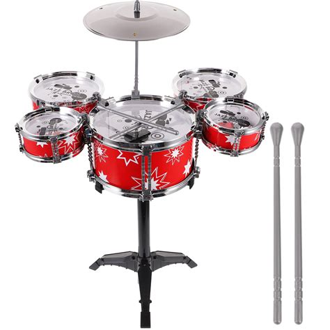 Drum Set Kids Ages Toddlers 3 Toddler Drums Musical 12 Age 7 9 5 Toys ...