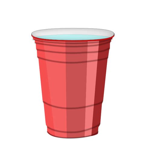 Red plastic cup vector clip art | Free SVG