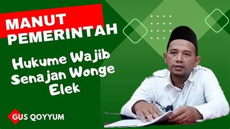 Pengajian Kitab FUTUHATUL MADANIYAH Gus Qoyyum Wajib Manut