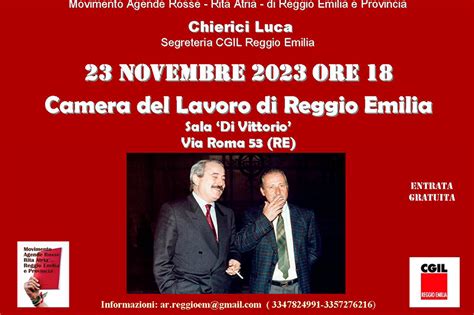 23 Novembre Reggio Emilia E I Nuovi Volti Delle Mafie