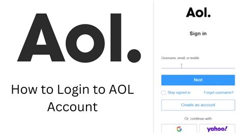 How To Login To Aol Account Email Login Aol Login Email