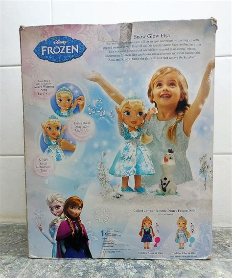 Authentic Disney Frozen Series Snow Glow Elsa Doll Set Hobbies And Toys