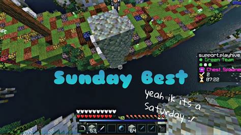 Sunday Best Minecraft Controller PvP Montage Hive Bedrock FrostyMC