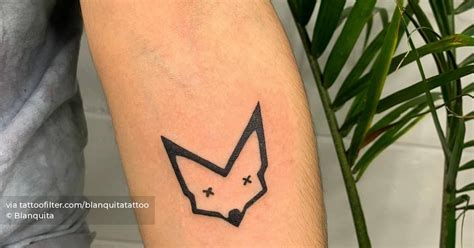 Rauw Alejandro S Fox Logo Tattooed On The Inner