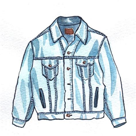 How To Draw A Jean Jacket