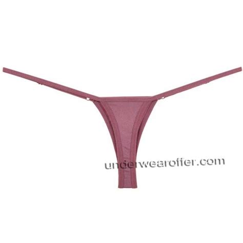 Women S Micro Thong String Adjustable Sexy Low Rise G String Bikinis Lingerie Mu X