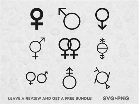 Gender Symbol Svg Pride Svg Gender Clipart Svg Files For Cricut Gender Symbols Female Svg