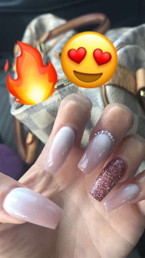 White To Nude Ombr Nails Beauty Ombre