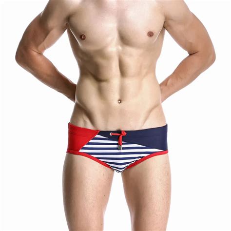 Gay Sexy Swimwear Swim Brand Pouch Beach Mens Underpants Bathing Suit Male Swimming Trunks