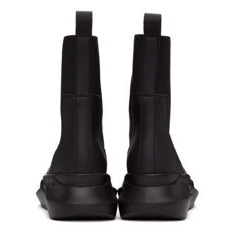 Rick Owens Drkshdw Black Abstract Beetle Boots Rick Owens Drkshdw