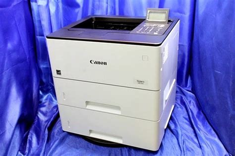 【やや傷や汚れあり】 カウンター61112枚2018年製 Canon キヤノン A4対応 モノクロレーザープリンタ ★satera