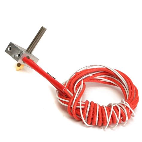 Pcs Aluminum Heating Block Extruder Hot End For D Printer Mm MK Mm Nozzle Alexnld