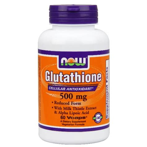 Glutathione 500 Mg 60 Vcaps Fresh Health Nutritions