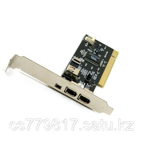 Контроллер "PCI Controller 1394 6Pin 3Port +1394 4Pin 1 Port кор-50шт ...