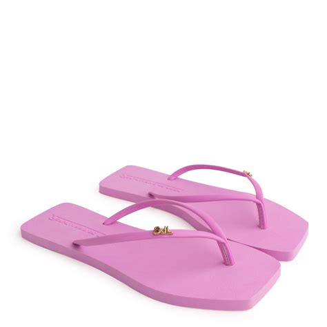 Rasteira Pop Sun Gloss Nude POPSUN Rosa