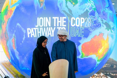 H H Sheikh Abdullah Bin Zayed Launches COP28 UAE Logo Reflecting One