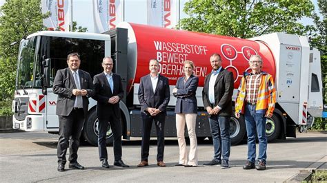 Oberhausen Wasserstoff Müllwagen kostet eine Million Euro