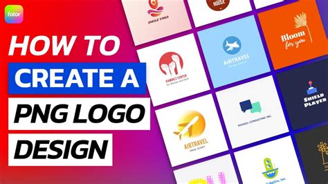 How To Create A Png Logo Design Youtube