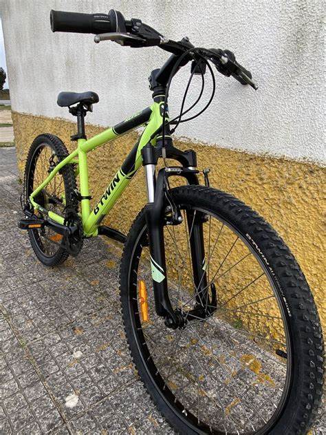 Bicicleta Rockrider St Crian A Anos Amarelo Fluo Carnide