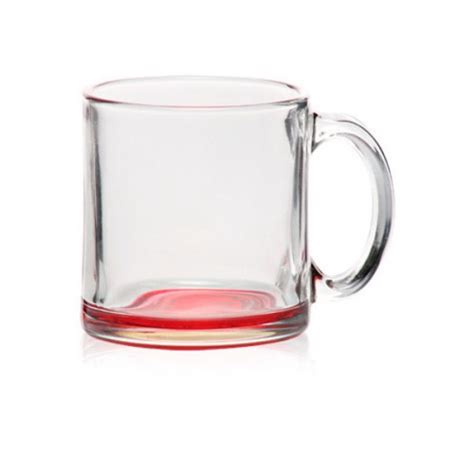 13 Oz Clear Glass Coffee Mugs