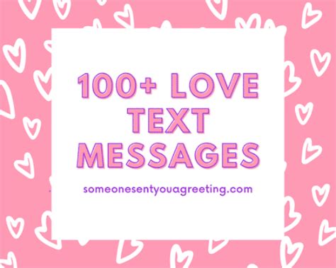 100 Love Text Messages With Images Someone Sent You A Greeting