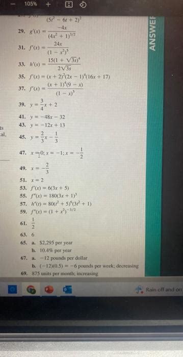 Solved In Exercises 39 Through 46 Find An Equation Of The Chegg