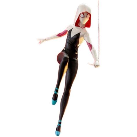 Original Hot Toys Mms Gwen Stacy Figure Spider Gwen Figurine