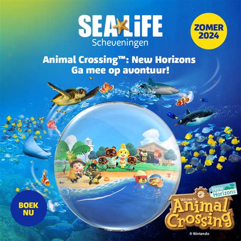 SEA LIFE krijgt in Nederland een samenwerking met Animal Crossing New
