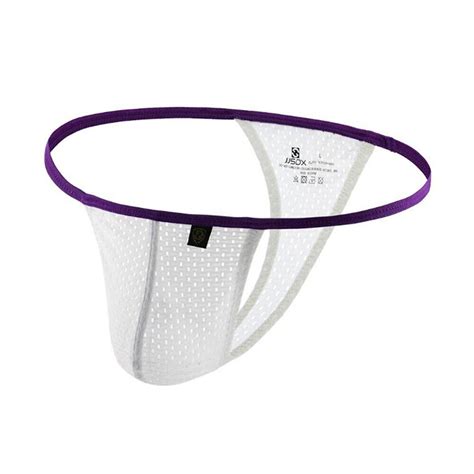 Men Mesh See Through Pouch Panties G String Briefs Underwear T Back Thong Bikini EBay