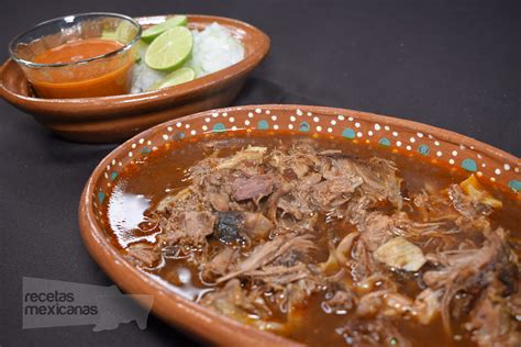 Birria Tradicional Estilo Jalisco Recetas Mexicanas Comida Mexicana