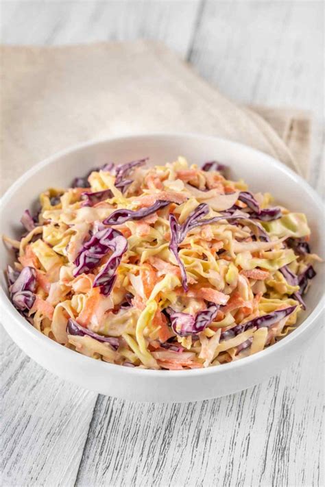 Best Creamy Southern Coleslaw Recipe - IzzyCooking