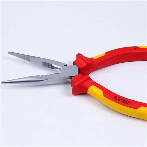 V Insulated Insulation Plier Long Nose Injection Iec En