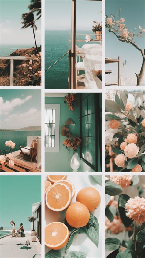 Aesthetic Summer Collage - Aesthetic Wallpapers