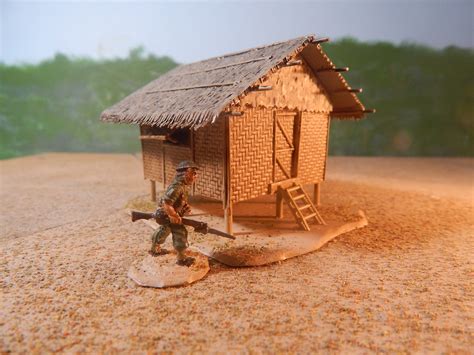 172 Scale Jungle Hut Etsy