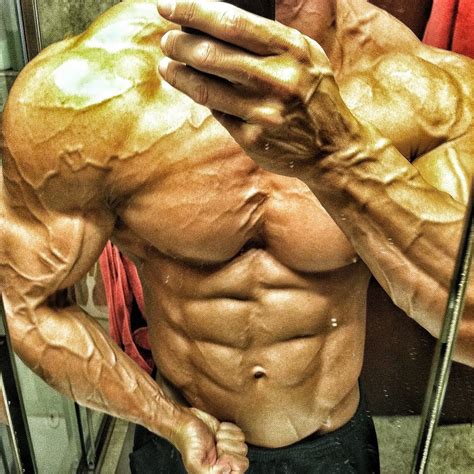 Incredible Veins Abs Bodybuilder Flexing A Photo On Flickriver