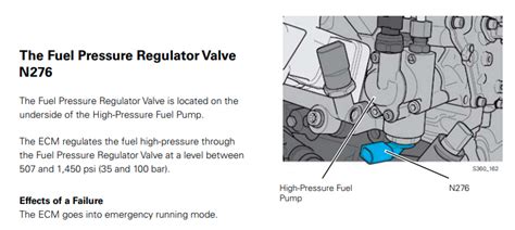 P2294 Fuel Pressure Regulator Valve 2015 3 6 Club Touareg Forum