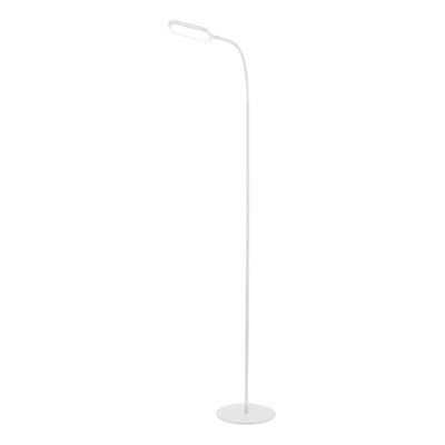 Luz Desing Lampara Velador De Pie Jupiter Blanco Led Dimerizable Mc