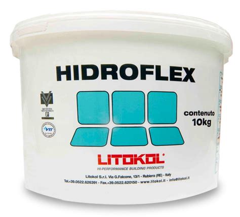Гидроизоляционная мембрана HIDROFLEX - 5 кг - в Спб от Ларакерамика