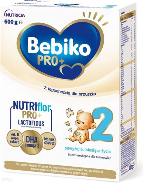 Bebiko Pro 2 mleko następne częściowo fermentowane powyżej 6 miesiąca