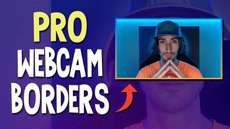 How To Create A Custom Webcam Border For Free And Add It In Obs Youtube