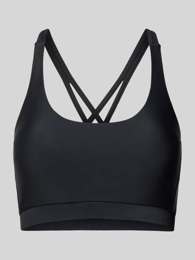 Kup online VENICE BEACH Top bikini ze skrzyżowanymi ramiączkami z tyłu model Summer czarny