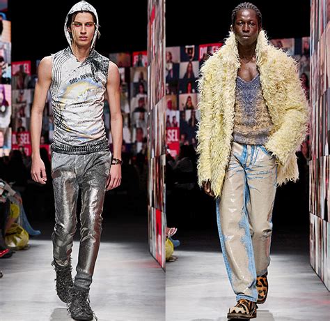 Diesel 2024-2025 Fall Autumn Winter Mens Runway Looks | Fashion Forward