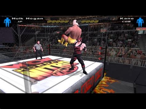 Kane Vs HULK Hogan Cage Match WWE Smackdown Here Comes The Pain YouTube