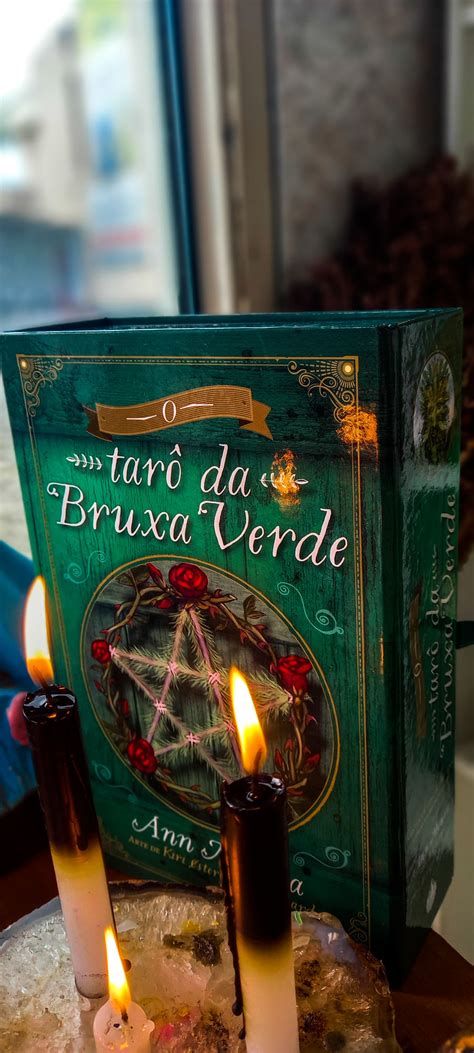 Tarô da Bruxa Verde Rosa Mística Loja de Produtos Místicos