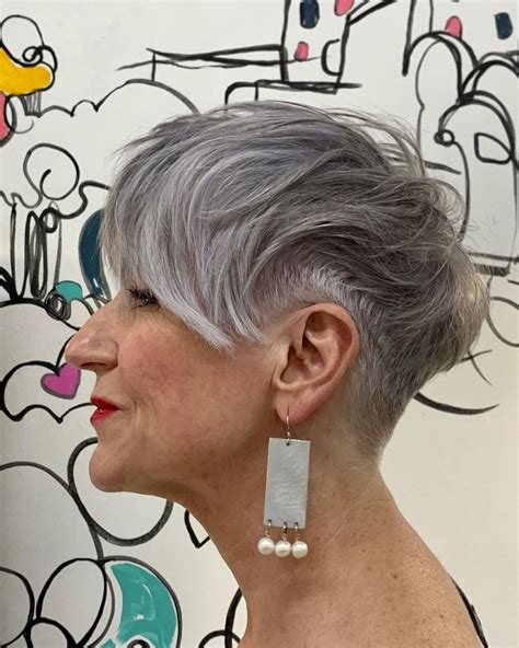 22 Edgy Short Gray Hair Ideas That Instantly Boost Youthful Vibes