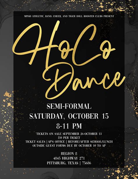 2022 Homecoming Dance Mount Pleasant High School