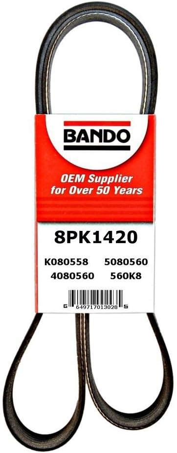 Amazon.com: Bando USA 8PK1420 OEM Quality Serpentine Belt : Automotive