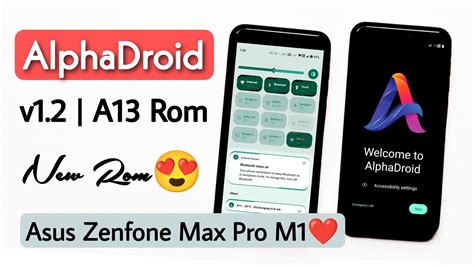 Alphadroid V Android Rom For Asus Zenfone Max Pro M Detail