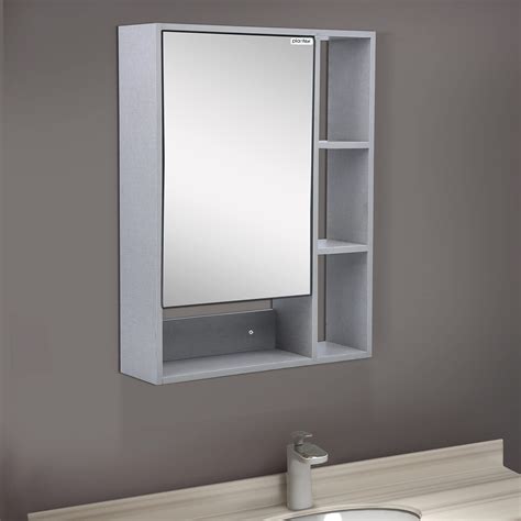 Plantex Bathroom Mirror Cabinet Hdhmr Wood Retro Bathroom Organizer