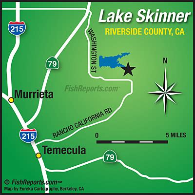 Lake Skinner Campground Map